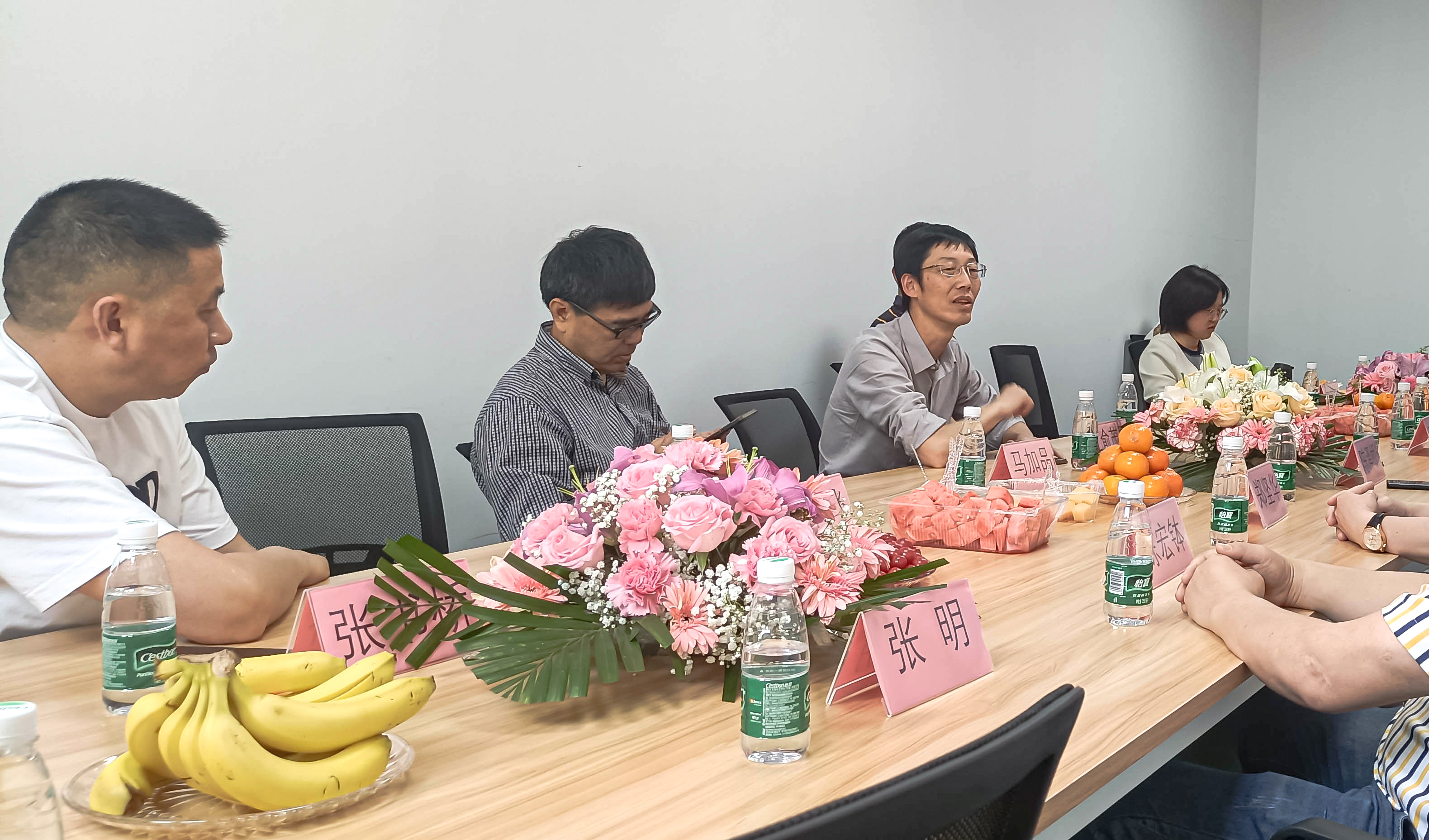 三門縣人大代表團莅臨我司視察指導工作